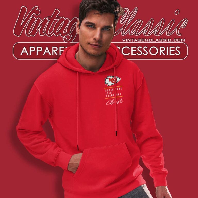 Chiefs Super Bowl Lviii Champions Signing Hoodie Chiefs Super Bowl Lviii Champions Signing Hoodie