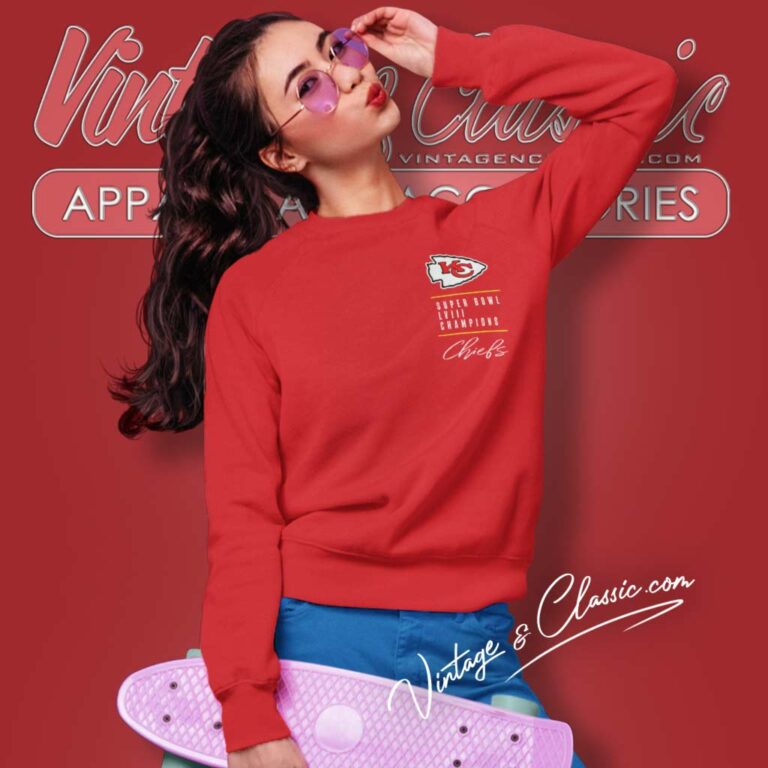 Chiefs Super Bowl Lviii Champions Signing Sweatshirt Chiefs Super Bowl Lviii Champions Signing Sweatshirt
