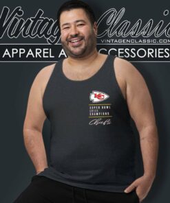 Chiefs Super Bowl Lviii Champions Signing Tank Top Racerback