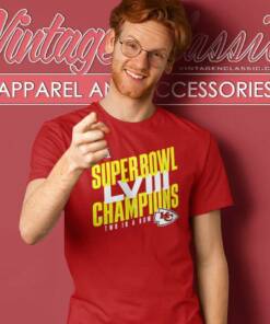 Chiefs Super Bowl Lviii Champions Two In A Row T Shirt