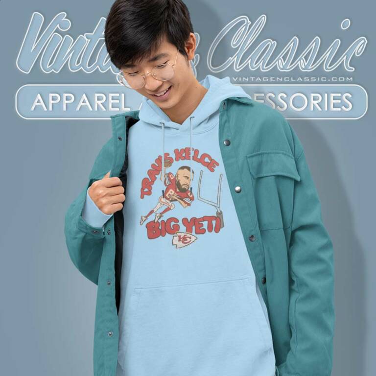 Chiefs Travis Kelce Big Yeti Hoodie Chiefs Travis Kelce Big Yeti Hoodie