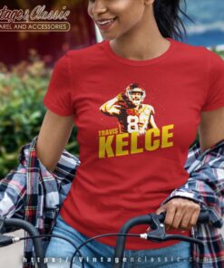 Chiefs Travis Kelce Kc Shirt Gift For Fan Women TShirt