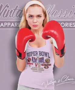 Chiefs Vs 49ers Super Bowl Lviii Allegiant Stadium 2024 Tank Top Racerback
