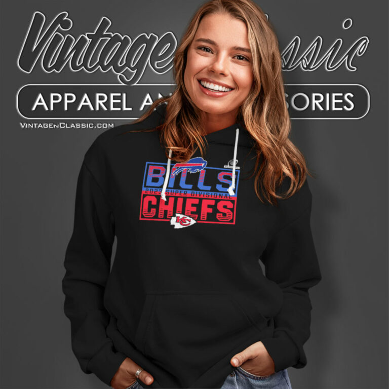 Chiefs Vs Buffalo Bills 2023 Super Divisional Hoodie Chiefs Vs Buffalo Bills 2023 Super Divisional Hoodie