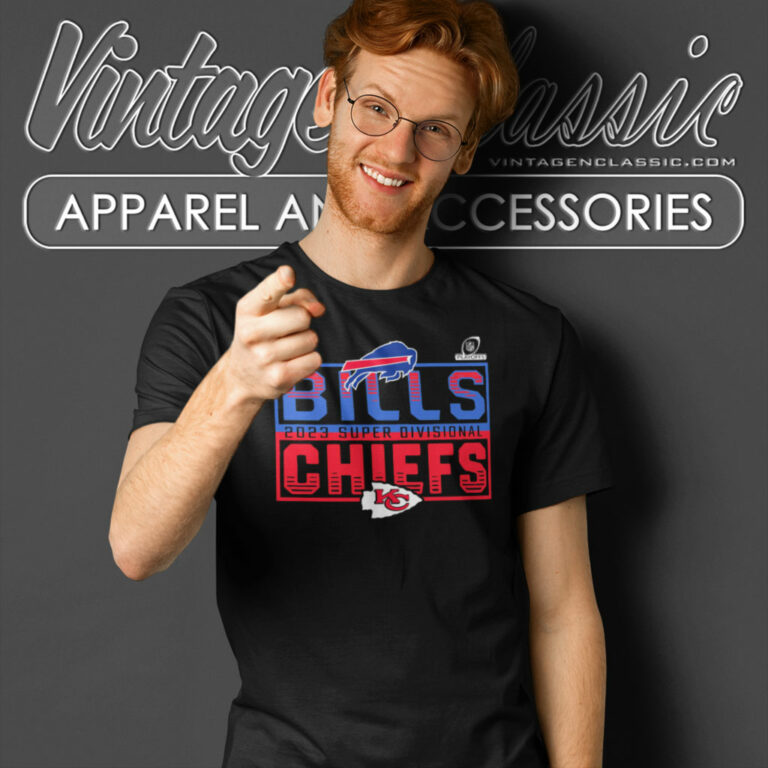 Chiefs Vs Buffalo Bills 2023 Super Divisional T Shirt Chiefs Vs Buffalo Bills 2023 Super Divisional T Shirt