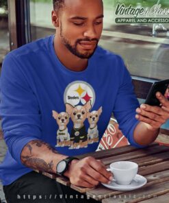 Chihuahuas Pittsburgh Steelers Sweatshirt