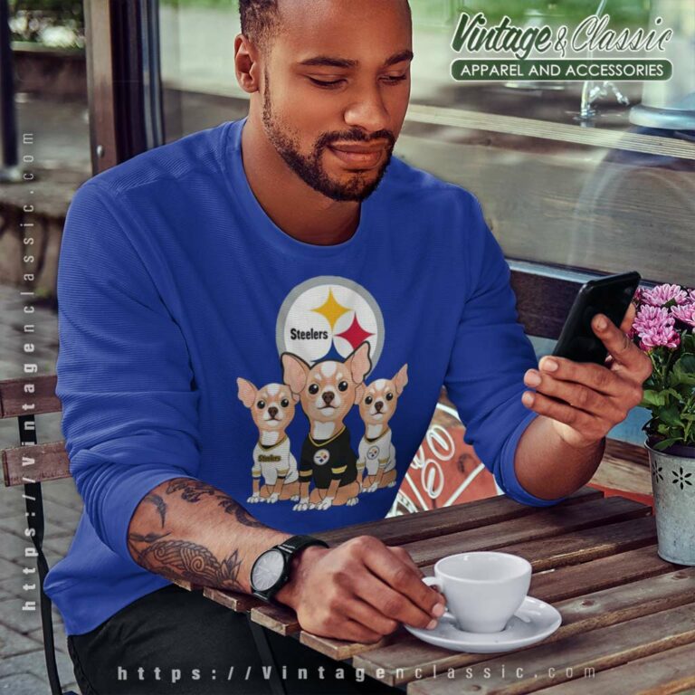 Chihuahuas Pittsburgh Steelers Sweatshirt Chihuahuas Pittsburgh Steelers Sweatshirt