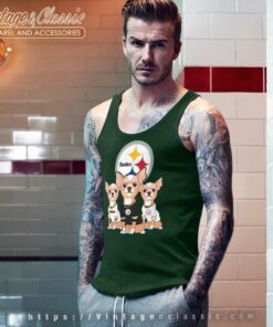 Chihuahuas Pittsburgh Steelers Tank Top Racerback