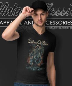Children Of Bodom Horseman V Neck TShirt