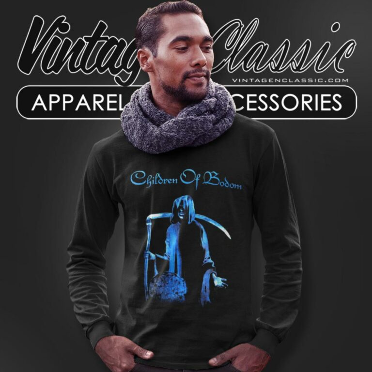 Children Of Bodom Shirt Follow The Reaper Long Sleeve Tee Children Of Bodom Shirt Follow The Reaper Long Sleeve Tee