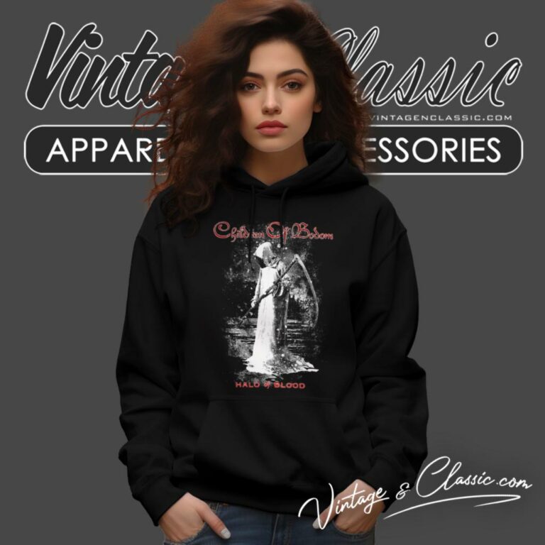 Children Of Bodom Shirt Halo Of Blood Hoodie Children Of Bodom Shirt Halo Of Blood Hoodie