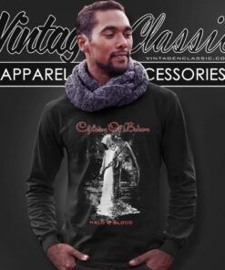 Children Of Bodom Shirt Halo Of Blood Long Sleeve Tee