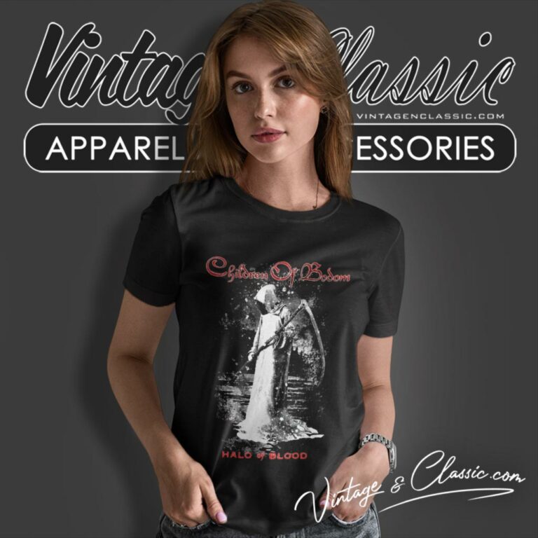 Children Of Bodom Shirt Halo Of Blood Women T Shirt Children Of Bodom Shirt Halo Of Blood Women T Shirt