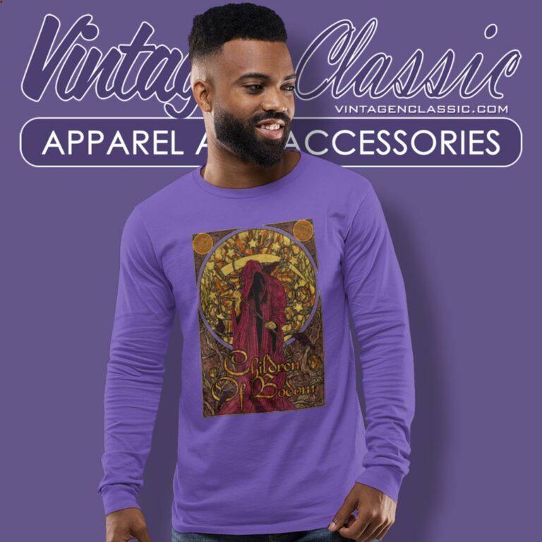 Children Of Bodom Shirt Nouveau Reaper Long Sleeve Tee Children Of Bodom Shirt Nouveau Reaper Long Sleeve Tee