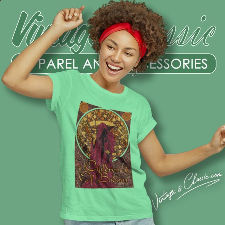 Children Of Bodom Shirt Nouveau Reaper Women T Shirt Children Of Bodom Shirt Nouveau Reaper Women T Shirt