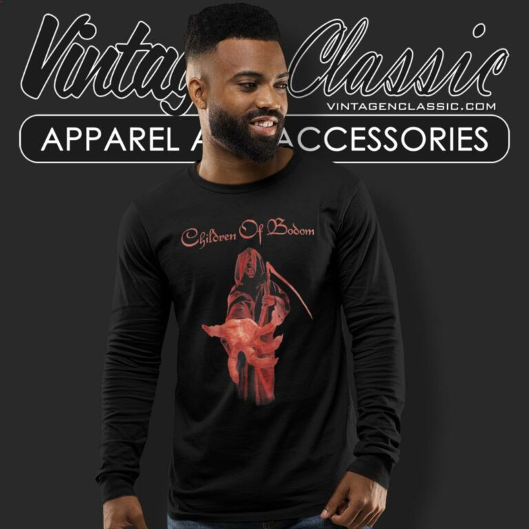 Children Of Bodom Shirt Somthing Wild Long Sleeve Tee Children Of Bodom Shirt Somthing Wild Long Sleeve Tee