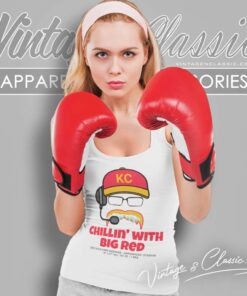 Chillin With Big Red Wild Card Weekend Tank Top Racerback