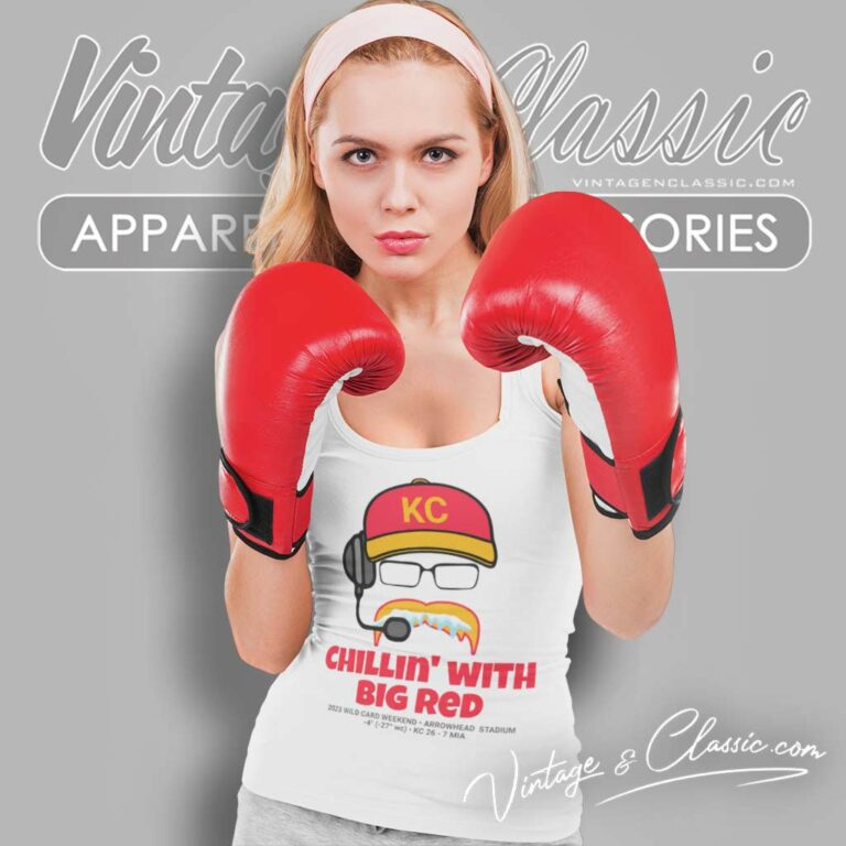 Chillin With Big Red Wild Card Weekend Tank Top Racerback Chillin With Big Red Wild Card Weekend Tank Top Racerback