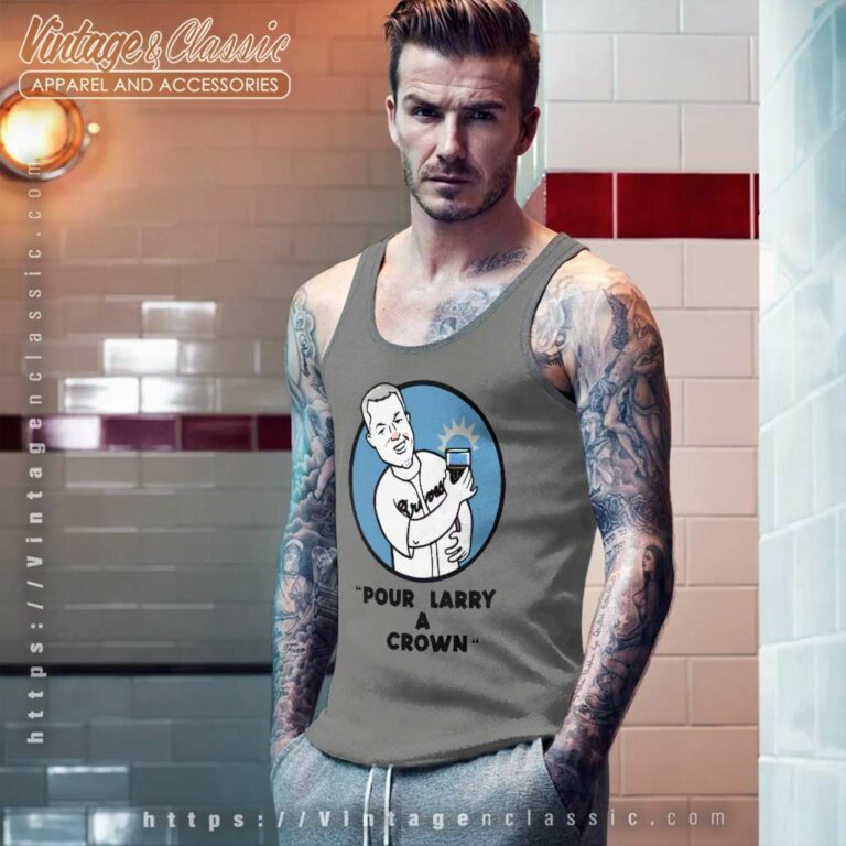 Chipper Jones Atlanta Braves Pour Larry A Crown Tank Top Racerback Chipper Jones Atlanta Braves Pour Larry A Crown Tank Top Racerback