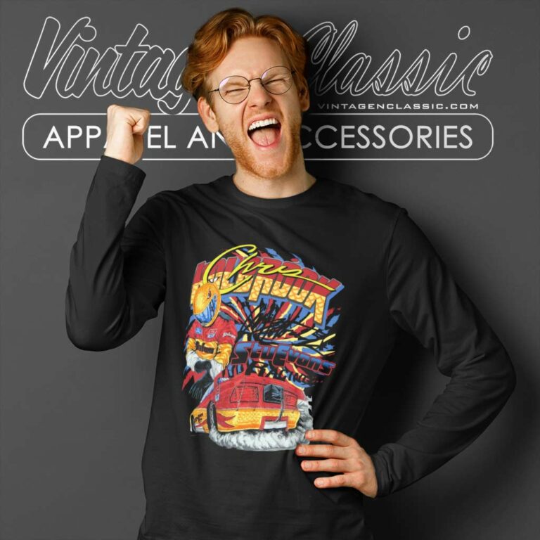 Chris Holbrook Stu Evans Racing Nascar Long Sleeve Tee Chris Holbrook Stu Evans Racing Nascar Long Sleeve Tee