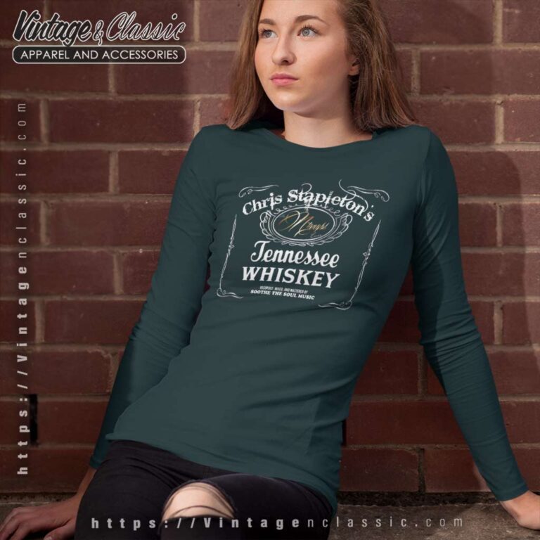 Chris Stapleton Tennessee Whiskey Long Sleeve Tee Chris Stapleton Tennessee Whiskey Long Sleeve Tee