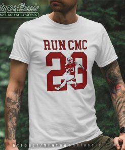 Christian Mccaffrey 23 Run Cmc T Shirt