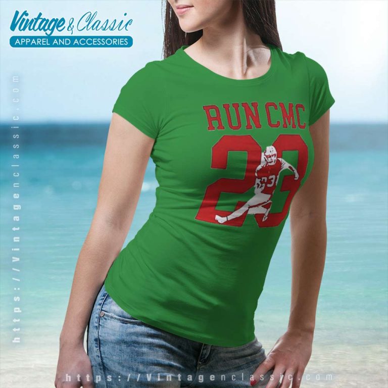 Christian Mccaffrey 23 Run Cmc Women TShirt Christian Mccaffrey 23 Run Cmc Women TShirt
