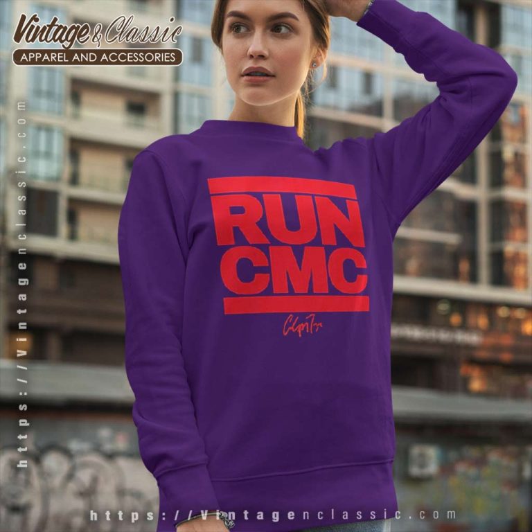 Christian Mccaffrey Run Cmc San Francisco 49ers Sweatshirt Christian Mccaffrey Run Cmc San Francisco 49ers Sweatshirt