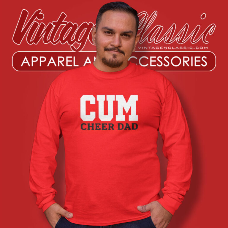 Christian University Michigan Cum Cheer Dad Longsleeves Christian University Michigan Cum Cheer Dad Longsleeves
