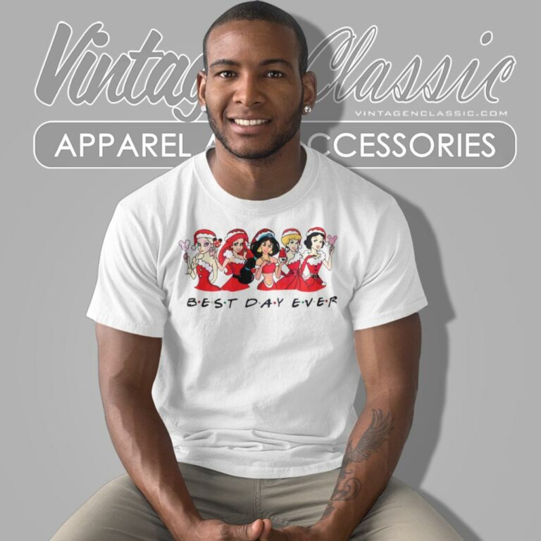 Christmas Disney Princess Best Day Ever T Shirt Christmas Disney Princess Best Day Ever T Shirt