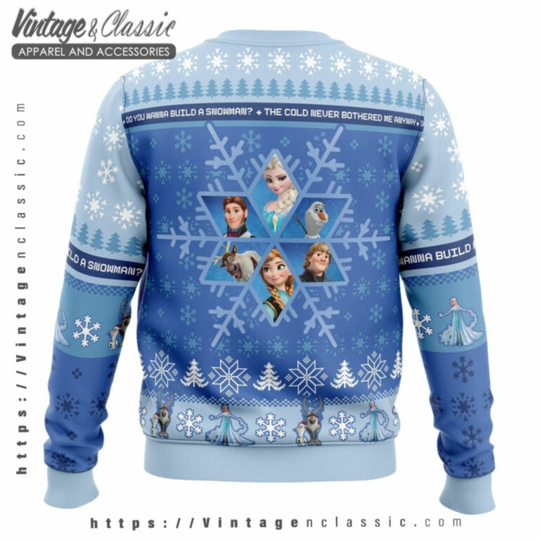 Christmas Frozen Disney Christmas Ugly Sweater back Ugly Christmas Sweater Christmas Frozen Disney Christmas Ugly Sweater back Ugly Christmas Sweater
