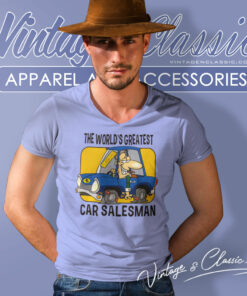 Christmas Gift Present Joke Car Salesman The Worlds Greatest Shirt 5 Christmas Gift Present Joke Car Salesman The Worlds Greatest V Neck TShirt