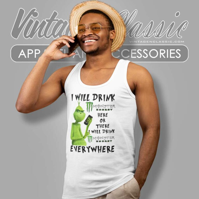 Christmas Grinch I Will Drink Monster Energy Everywhere Tank Top Racerback 1 Christmas Grinch I Will Drink Monster Energy Everywhere Tank Top Racerback 1