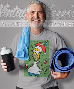 Christmas Homer Simpson Meme Shirt 5 Christmas Homer Simpson Meme V Neck TShirt