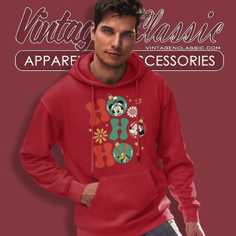 Christmas Mouse And Friends Hohoho Hoodie Christmas Mouse And Friends Hohoho Hoodie