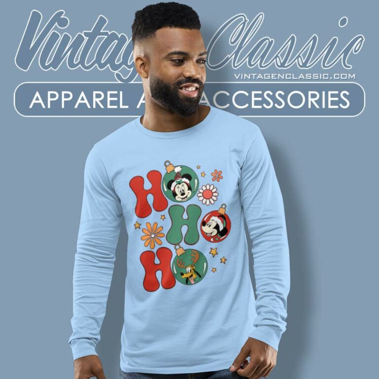Christmas Mouse And Friends Hohoho Long Sleeve Tee Christmas Mouse And Friends Hohoho Long Sleeve Tee