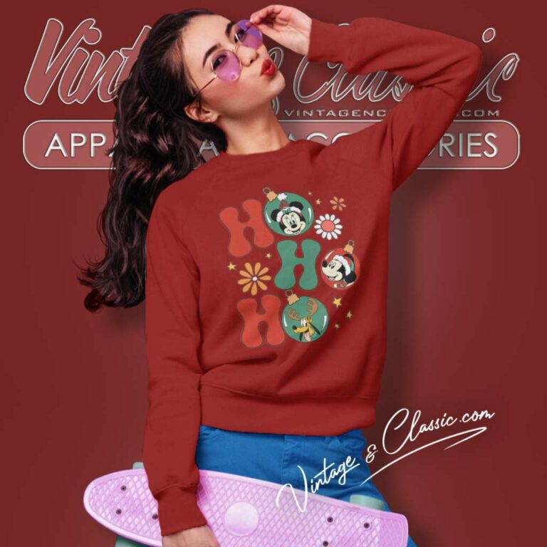 Christmas Mouse And Friends Hohoho Sweatshirt Christmas Mouse And Friends Hohoho Sweatshirt