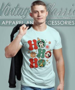 Christmas Mouse And Friends Hohoho T Shirt