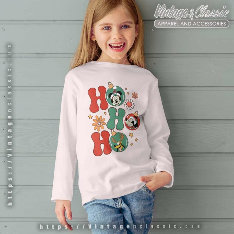 Christmas Mouse And Friends Hohoho kids Longsleeve Christmas Mouse And Friends Hohoho kids Longsleeve