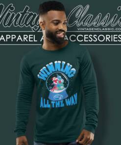 Christmas New England Patriots Winning All The Way Long Sleeve Tee