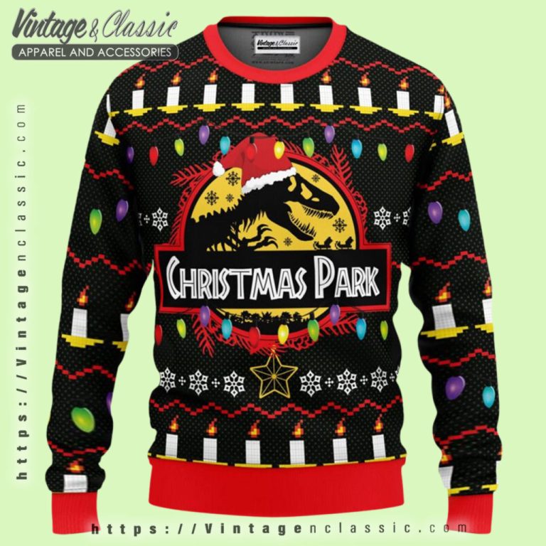 Christmas Park Jurassic Santa Ugly Christmas Sweater Ugly Christmas Sweater Christmas Park Jurassic Santa Ugly Christmas Sweater Ugly Christmas Sweater
