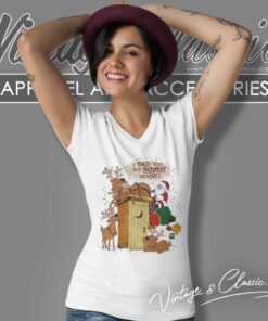 Christmas Santa Clause I Told You The Schmidt House Shirt 4 Christmas Santa Clause I Told You The Schmidt House V Neck TShirt 1