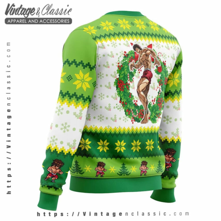 Christmas Season Baki Ugly Sweater Ugly Christmas Sweater 2 Christmas Season Baki Ugly Sweater Ugly Christmas Sweater 2