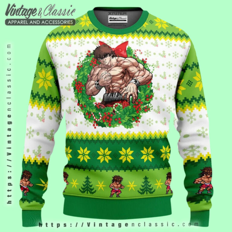 Christmas Season Baki Ugly Sweater Ugly Christmas Sweater Christmas Season Baki Ugly Sweater Ugly Christmas Sweater