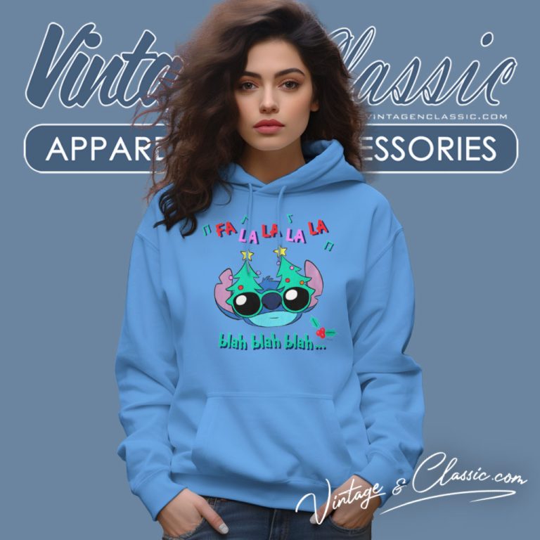 Christmas Stitch Fa La La Hoodie Christmas Stitch Fa La La Hoodie