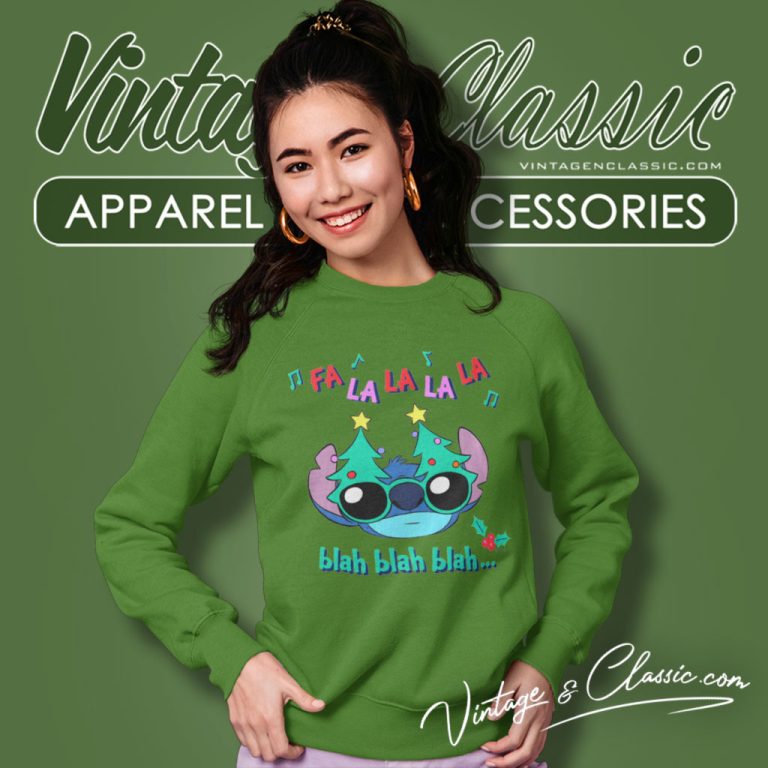 Christmas Stitch Fa La La Sweatshirt Christmas Stitch Fa La La Sweatshirt
