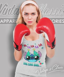 Christmas Stitch Fa La La Tank Top Racerback
