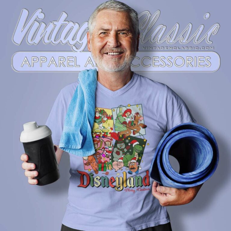 Christmas Toy Story Friends Holiday V Neck TShirt Christmas Toy Story Friends Holiday V Neck TShirt