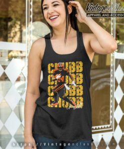 Chubb Nick Cleveland Browns Football Team Tank Top Racerback