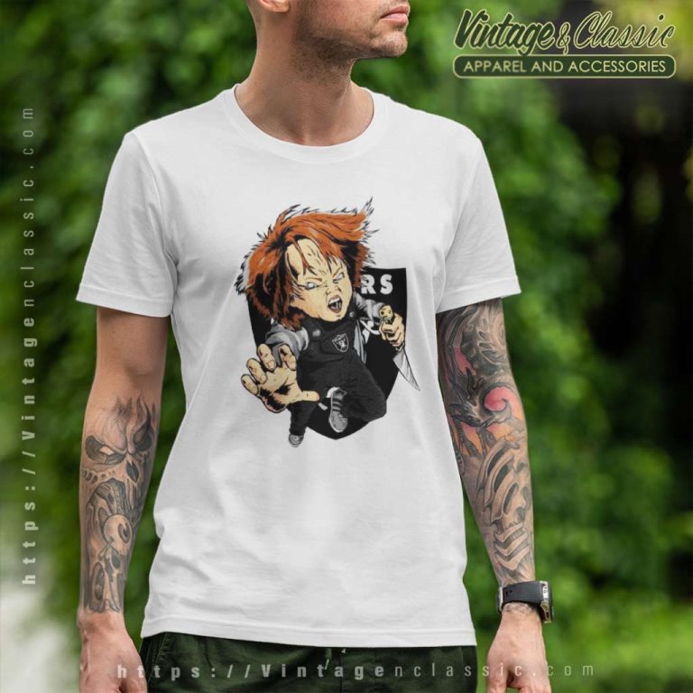 Chucky Las Vegas Raiders Halloween T Shirt Chucky Las Vegas Raiders Halloween T Shirt